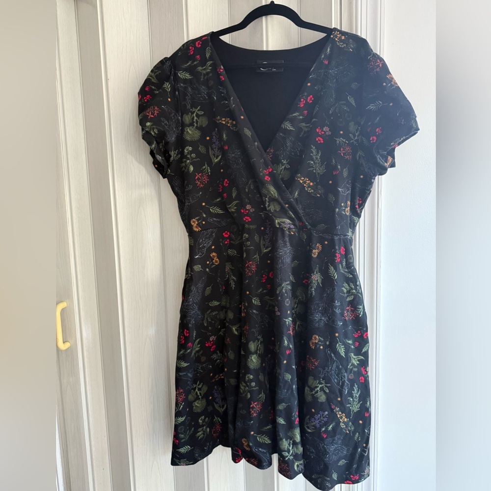 Midnight Hour Raven’s Garden black goth dress